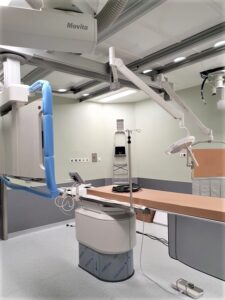 Pavimento conductivo en Clinica Viamed Montecanal