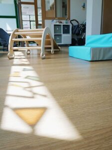 Instalación de Pavimento Nerok 70 de Gerflor en Guardería La Piecera de Utebo